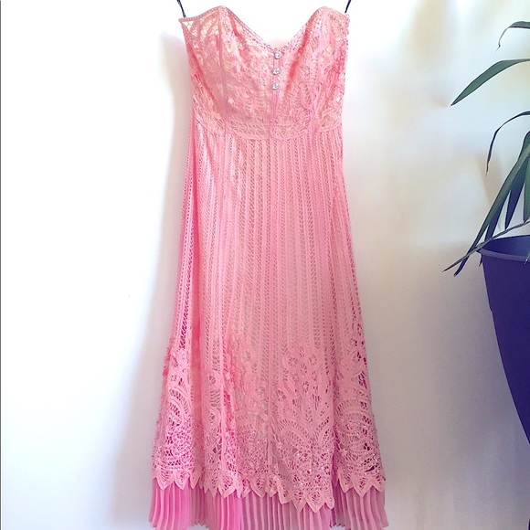 Betsey Johnson Dresses & Skirts - VINTAGE 90s/00s Betsey Johnson Crochet/Lace/Sequin Cocktail Dress
